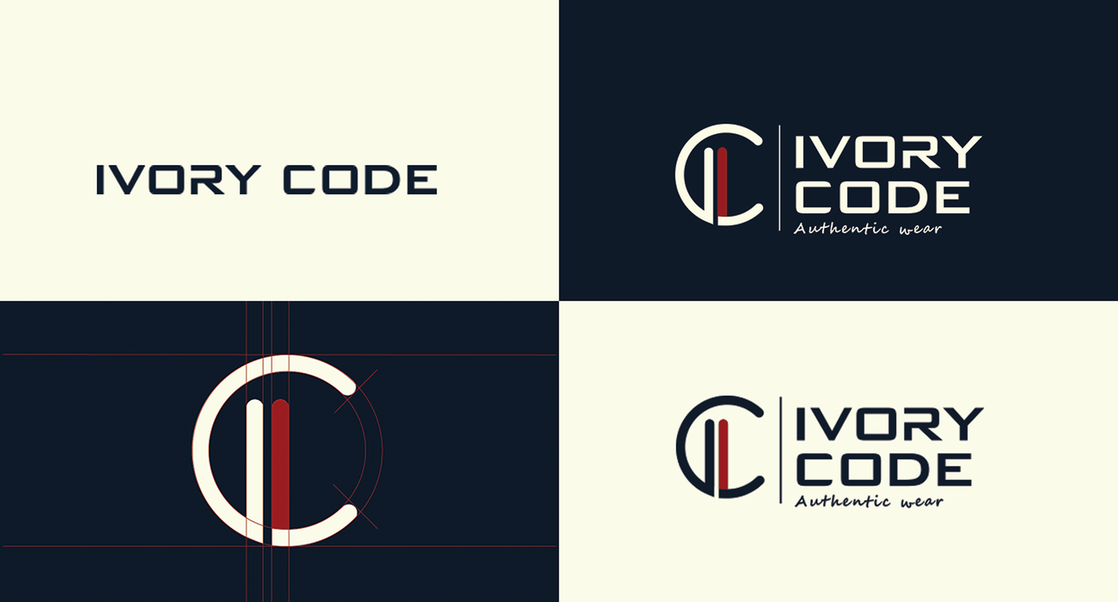 Logo design variants