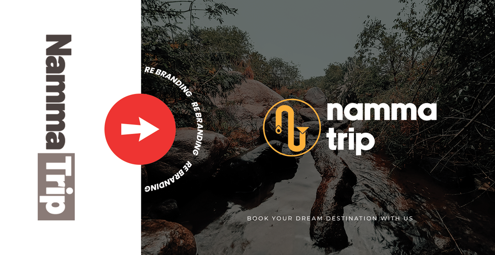 Namma Trip rebranding design preview